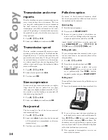 Preview for 20 page of Sagem Phonefax 2840 User Manual