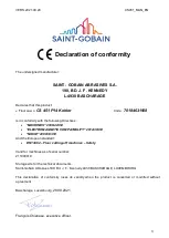 Preview for 3 page of SAINT-GOBAIN ABRASIVES NORTON clipper CS 451 P14 Kohler Operating Instructions Manual