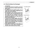 Preview for 51 page of Sakai SW300 Operating & Maintenance Instructions