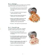 Preview for 9 page of Saladmaster Machine Instructions And Recipes Manual