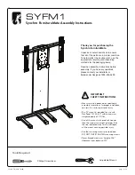 Salamander Designs Synchro FurnitureMate SYFM1 Assembly Instructions Manual preview