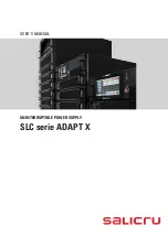 Preview for 1 page of Salicru SLC ADAPT X Series User Manual