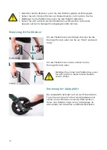 Preview for 12 page of SALJOL Carbon Rollator CR 54 User Manual