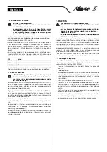 Preview for 8 page of salmson MINI SUBSON Installation And Operating Instructions Manual