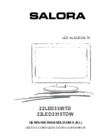 Salora 22LED3305TD User Manual preview