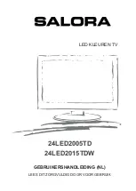 Salora 24LED2005TD Manual preview