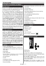 Preview for 4 page of Salora 24LEDDVD Operating Instructions Manual