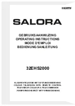 Preview for 65 page of Salora 32EHS2000 Operating Instructions Manual