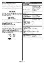 Preview for 105 page of Salora 32EHS2000 Operating Instructions Manual