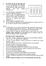 Preview for 5 page of Salora CR624DAB Instruction Manual