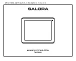 Preview for 12 page of Salora TAB8001 User Manual