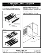 Preview for 3 page of Salsbury Industries 81000 Series Installation Instructions