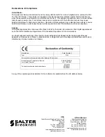 Preview for 16 page of Salter Brecknell SBI-100 Operation Manual