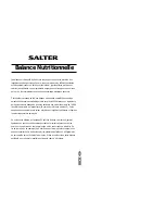 Preview for 13 page of Salter Housewares pmn Operating Instructions Manual