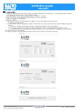 Preview for 6 page of Salto UBOX4000 Installation Manual