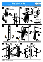 Preview for 2 page of Salto XS4 Original+ E i 450 Series Installation Manual