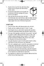 Preview for 6 page of Salton CF-2029 Instruction Booklet