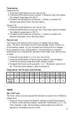 Preview for 7 page of Salton ID1880 Instruction Booklet