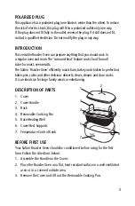 Preview for 3 page of Salton RS-1061 Instruction Booklet