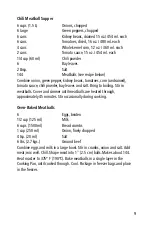 Preview for 9 page of Salton RS-1061 Instruction Booklet