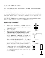 Preview for 38 page of Salton SCPR1 Instructions And Warranty