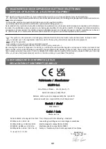 Preview for 22 page of SALUPO MULTIPLUS 1 SA684 Series Instruction And Installation Manual