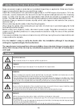 Preview for 15 page of SALUPO SMART CONTROL PLUS Instruction And Installation Manual