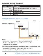 Preview for 8 page of Salus RT500ROF Instruction Manual