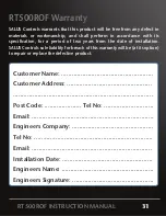 Preview for 31 page of Salus RT500ROF Instruction Manual