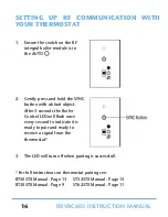 Preview for 16 page of Salus RXRT505 Instruction Manual