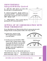 Preview for 23 page of Salus RXRT505 Instruction Manual