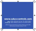 Preview for 36 page of Salus ST621TX Instruction Manual