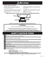 Preview for 8 page of Salvajor 75 Installation & Operating Instructions Manual