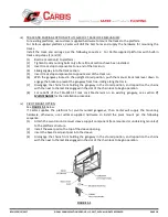 Preview for 18 page of SAM CARBIS SOLUTIONS GROUP, LLC TCG-1000 Instruction Manual