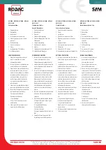 Preview for 3 page of Sam RODAC RC1220H Manual