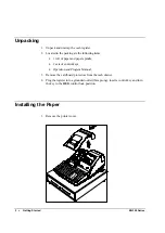 Preview for 10 page of Sam4s ER-390 SERIES Operation And Program Manual