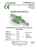 Preview for 1 page of SaMASZ KDDR 861 Instruction Manual