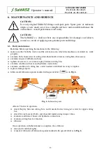 Preview for 18 page of SaMASZ PG 150 Operator'S Manual