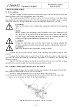 Preview for 16 page of SaMASZ Spin S Operator'S Manual