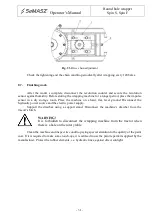 Preview for 33 page of SaMASZ Spin S Operator'S Manual