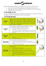 Preview for 16 page of SAMES KREMLIN 135756113 Translation From The Original Manual