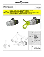 Preview for 21 page of SAMES KREMLIN ASC Series Manual