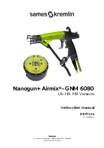 SAMES KREMLIN Nanogun Airmix Instruction Manual preview