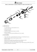 Preview for 17 page of SAMES KREMLIN SRV 028 TWIN 60 Instruction Manual