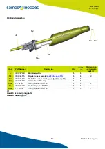 Preview for 54 page of Sames inocoat Inogun A Instruction Manual