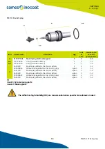 Preview for 66 page of Sames inocoat Inogun A Instruction Manual