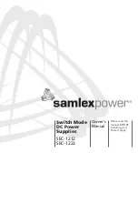 Samlexpower Samlexpower SEC-1223-SM Owner'S Manual preview