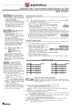 Preview for 28 page of Sammic HM-1035M User Manual