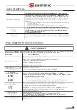 Preview for 31 page of Sammic HM-1035M User Manual