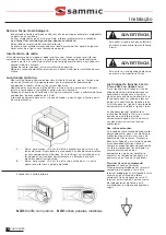 Preview for 34 page of Sammic HM-1035M User Manual